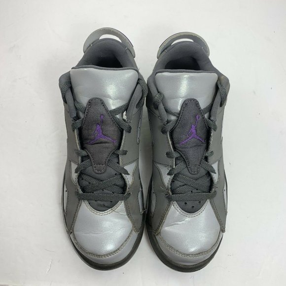 Air Jordan VI 6 Retro Low GP Dark Grey Size 3Y - Picture 3 of 9